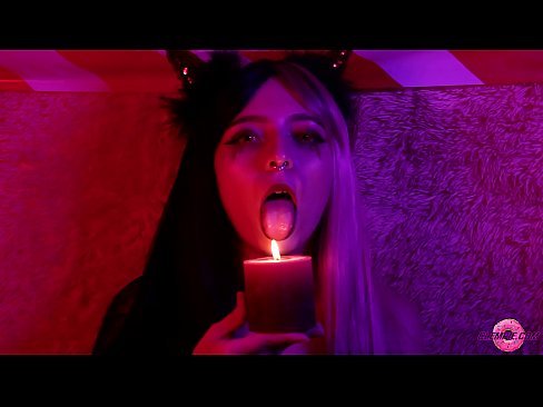 ❤️ Blowjob na-anụ ọkụ n'obi sitere na Sexy Succubus nwere mmezu ọnụ Anal porn ﹏